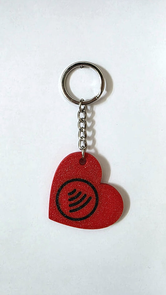 Coração "Love" NFC
